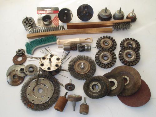 Weiler Osborn type grinder &amp; brush tool set