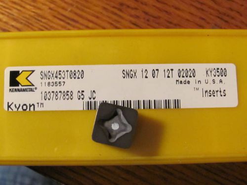 Kennametal SNGX 453T0820 KY3500 Ceramic Insert