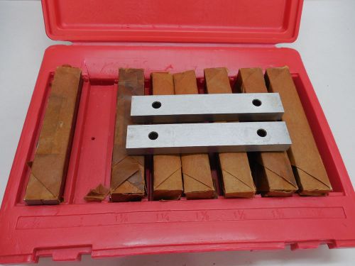 Mhc 16pc paralel bar set 7/8&#034; - 1-3/4&#034; 6&#034; long 1/2&#034; thick inspection tools for sale