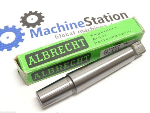 New! albrecht mt2 morse taper to jt33 jacobs taper chuck arbor adapter - sv for sale
