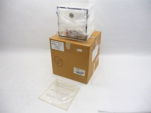 NEW PLAS-LABS 860-CG CLEAR DESICCATOR 12&#034;*12&#034;*12&#034; STACKABLE STORAGE CABINET BOX