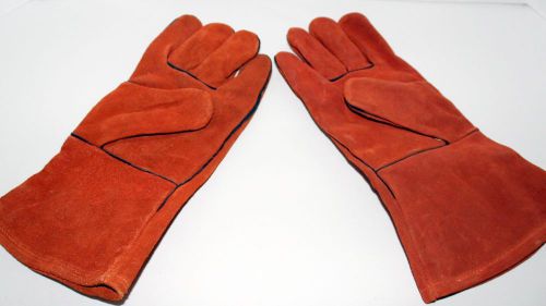 Welder Heavy Duty Leather Work Gloves, Welding Work Gloves