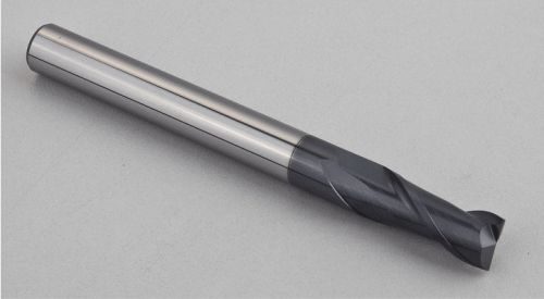 2pcs shank diameter 6mm/ CED 5mm coating four flute metal cutting tool bits new