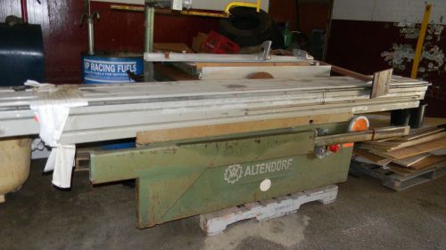 Altendorf F45 sliding saw  In fair condition Made in Germany