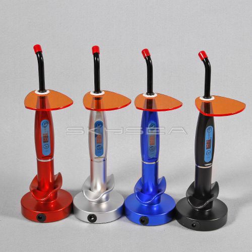Dental Wireless/Cordless Curing Light Lamp LED High Power 1500MW Dentist 5 Color