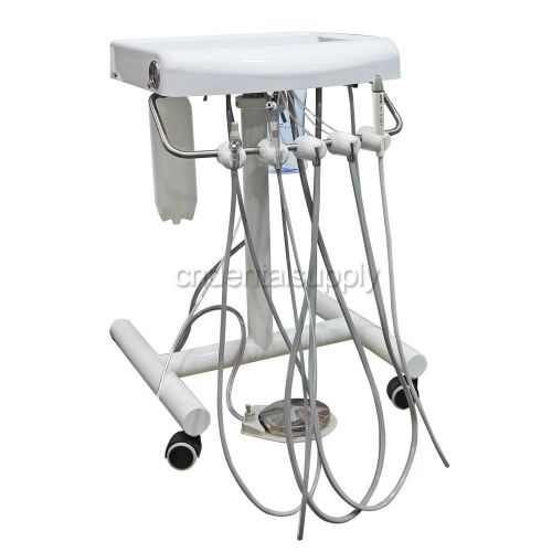 Dental portable delivery unit mobile cart +fiber optic scaler fit dte satelec for sale