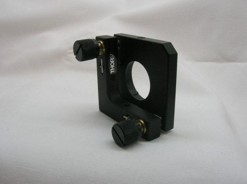 2 thorlabs 1&#034; optic mounts holder for laser mirror/lens for sale