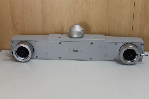 Carl zeiss 47 30 45 -9901 dual binocular adapter microscope teaching aid for sale