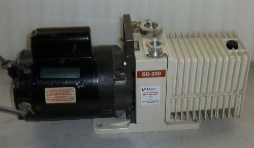 Varian sd-200 vacuum pump 1725rpm  1/2 hp 1-phase sd200 for sale
