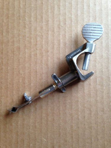 Fisher castaloy lab clamp with clip holder for sale