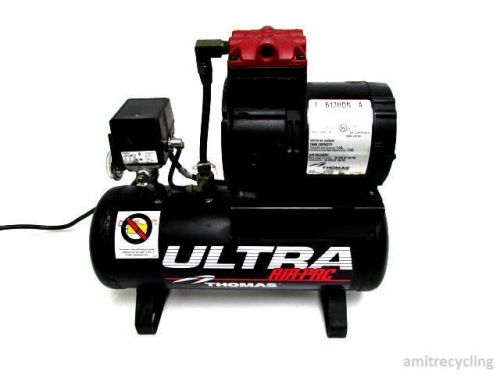 Thomas ultra air-pac model t-617hdn a electric air compressor &#034;must see&#034; !$ for sale