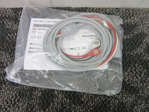 WELCH ALLYN PROPAQ PATIENT MONITOR ECG CABLE 008-0315-00 CABLE WIRE NEW