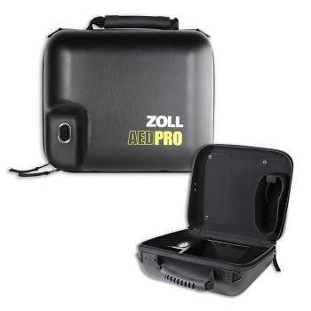 Zoll AED Pro  Molded Vinyl Carry Case with Spare Battery Compartment