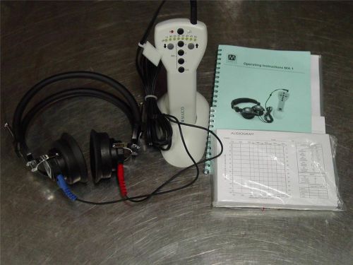 Maico MA1 handheld Audiometer with Headset