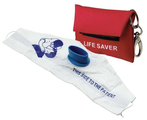 CPR Mask + Key Chain Pouch + Gloves Sealed EMT IFAK First Aid Kit Emergency Care