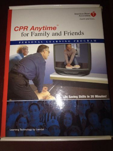 American Heart Association Cpr Anytime Personal Learning Program Dvd And Manikin