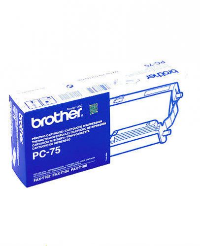 Brother Printer Printing Cartridge PC-75 Fax Machine