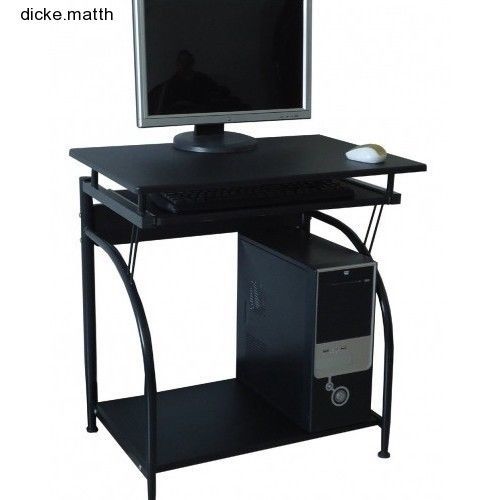 Compact Computer Laptop Writing Home Office Dorm Furniture Pullout Keyboard