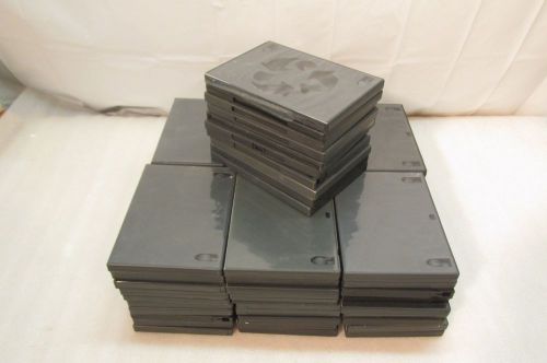 80 STANDARD Black Single DVD Cases
