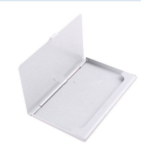 Excellent Business ID Card Case Metal Box Holder Stainless Steel Pocket CA TB