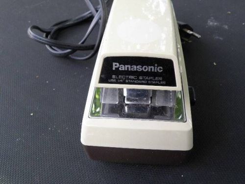 Vintage Panasonic AS-300 Electric Desk Stapler Mad Men Made in Japan