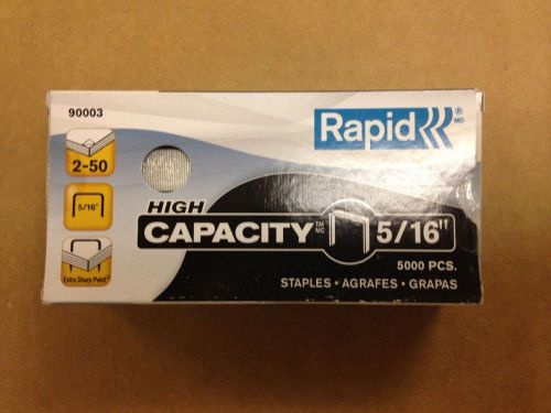 High Capacity Rapid Staples S50, HD12/16, 100E, K1, K2