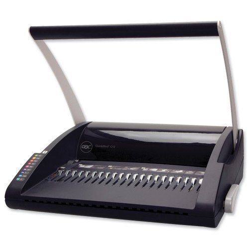 Gbc combbind c12 comb binding machine free shipping for sale