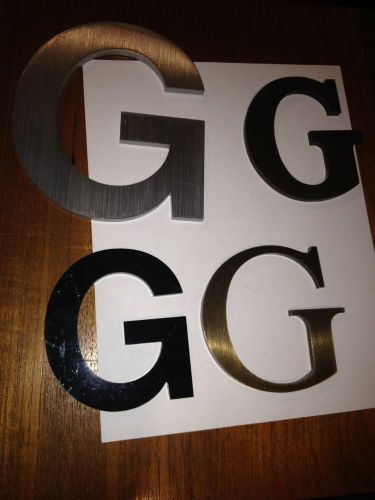 4 LETTER &#034;G&#039;s&#034; FOR YOUR PERSONAL USE