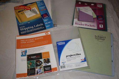Lot of Various Office Supplies