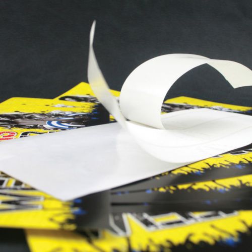 20 Sheets OPAQUE White A4  Crack-Back Plus Self Adhesive Paper