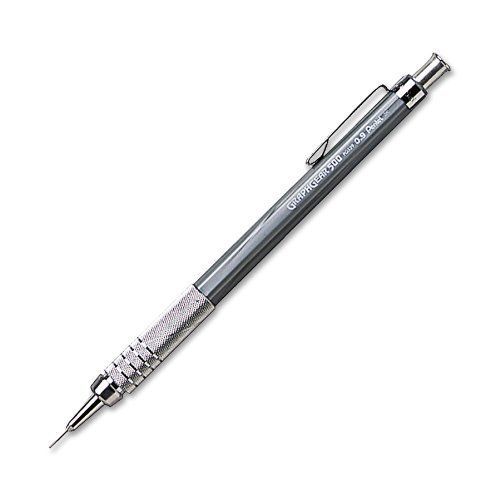 Pentel Graphgear 500 Pencil - 0.9 Mm Lead Size - Gray Barrel - 1 Each (PG529N)