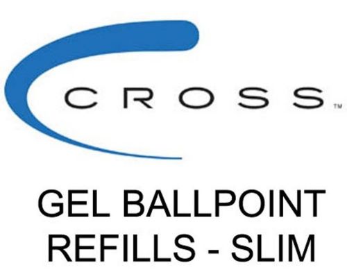CROSS SLIM GEL Ballpoint pen Refill BLUE for SPIRE &amp; CLICK 8910-2