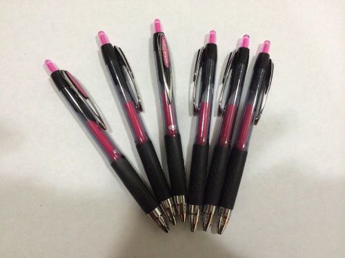 Pink Uniball Signo 207 .07mm 6 Pack
