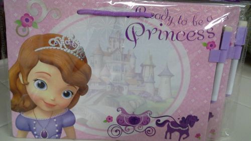 DISNEY SOFIA THE FIRST DRY ERASE MESSAGE BOARD WITH MARKER &amp; ERASER