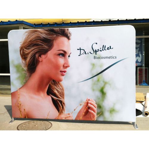 Top Selling 10ft Straight Fabric Display Wall (Graphics Included)