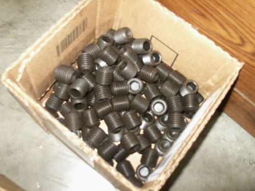 1&#034;-8 socket set screws 1&#034; long Black oxide 50 pcs