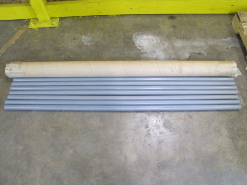 LOT OF (7) SCHEDULE 80 PVC WATER PIPE 1&#034; DIA 5&#039; 5 FOOT LENGTH 630PSI @ 73.4°F