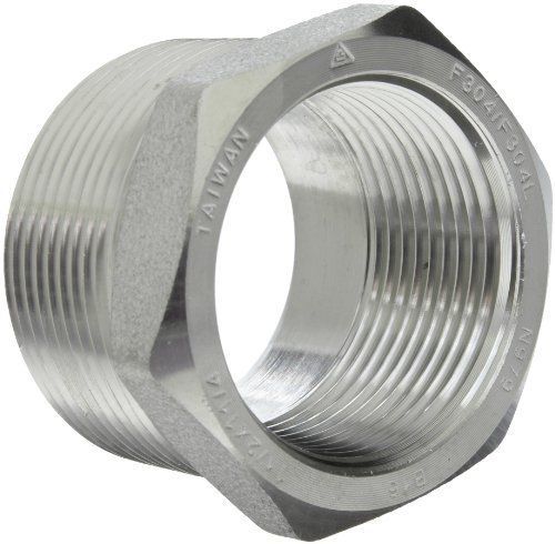 NEW 304/304L Forged Stainless Steel Pipe Fitting  Bushing  Class 3000  3/8&#034; NPT