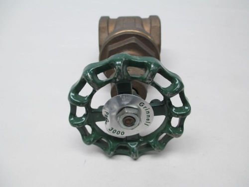 NEW GRINNELL FIG 3000 125SWP BRONZE THREADED 1-1/2IN NPT GATE VALVE D319734