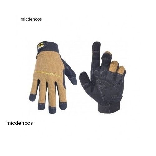 Custom Leathercraft Workright Flexible Grip Work Gloves, tough synthetic leather