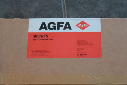 Agfa azura ts 30 digital thermofuse plate  oq4am000 qty 50 23&#039;&#039;x32 1/4&#039;x0.012&#039;&#039; for sale