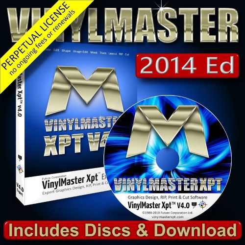 Outstanding value for money rip print &amp; cut sign software - vinylmaster xpt v4.0 for sale