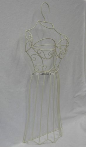 52cm French Provincial Mannequin Hanger Cream Lovely Display or Jewellery Holder