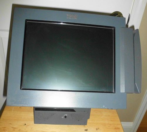 IBM 4840 POS TOUCH 12&#034; SCREEN TERMINALWITH CARD READER