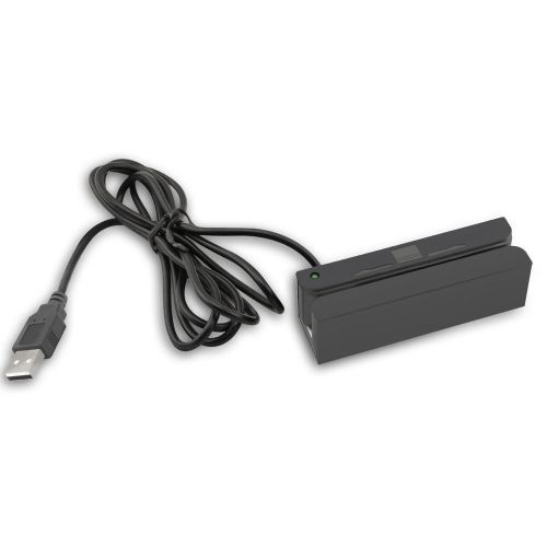 4pcs usb mini portable magnetic stripe msr 3tk 3 track swipe credit card reader for sale