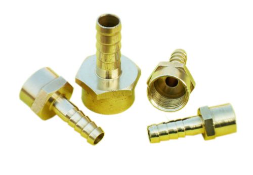 1/8&#034; 1/4&#034; 3/8&#034; 1/2&#034; 3/4&#034; 1&#034; bsp femalethreaded x hose barb tail connector brass for sale