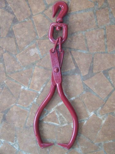 Skidding tongs, log tongs,  with swivel hook, heavy duty, ready to use for sale
