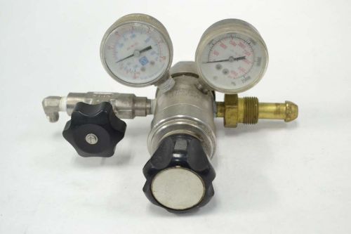 102772 compressed gas 0-100psi 3000psi 1/4 in pneumatic regulator b344159 for sale