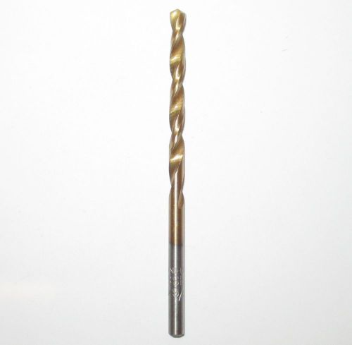 New 9/64&#034; titanium nitride high speed steel drill bit 3&#034; oal; $1 off 2nd+ for sale