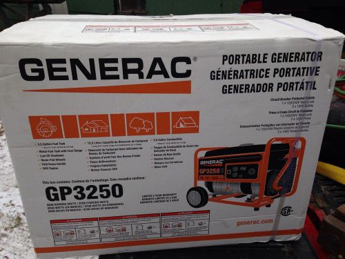 Generac Portable Generator GP Series 3250 Watts Generac Engine #5982